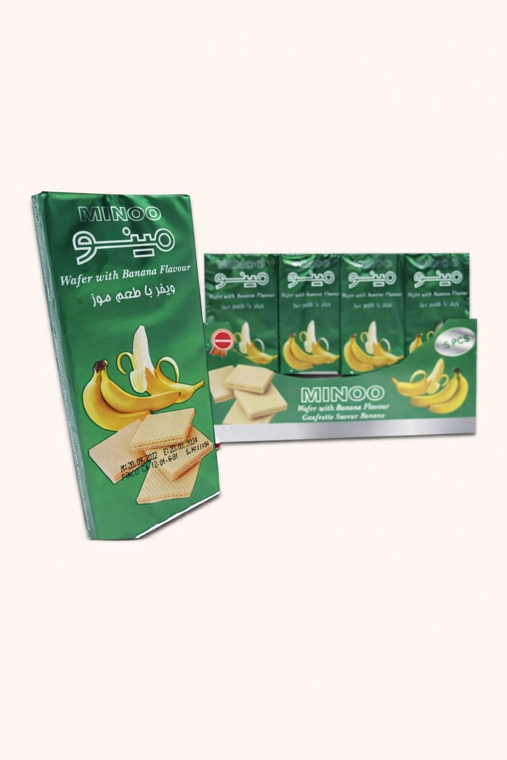 Minoo - Wafer With Banana Flavor