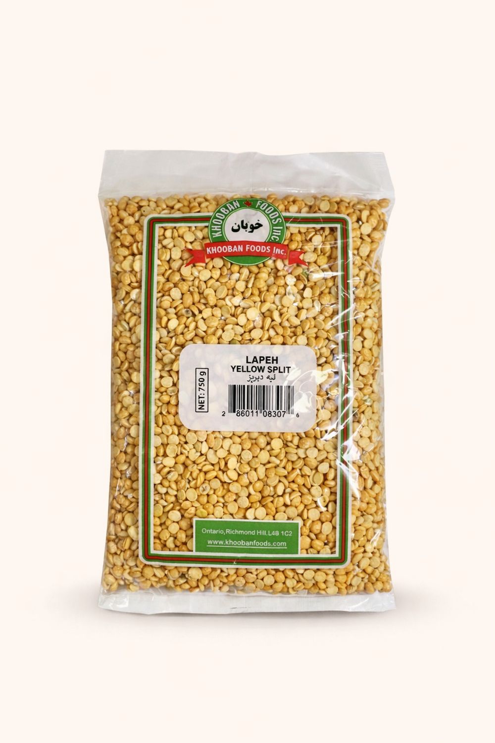 khooban - Yellow Split Peas - Lapeh (750g)