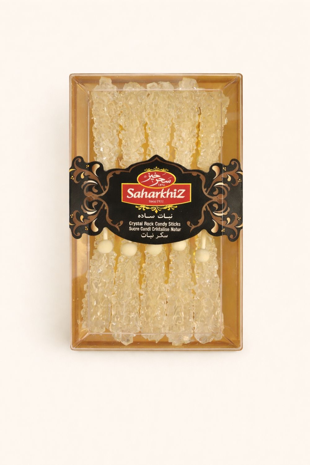 Saharkhiz - White Rock Candy - Crystal Box (10 Sticks)