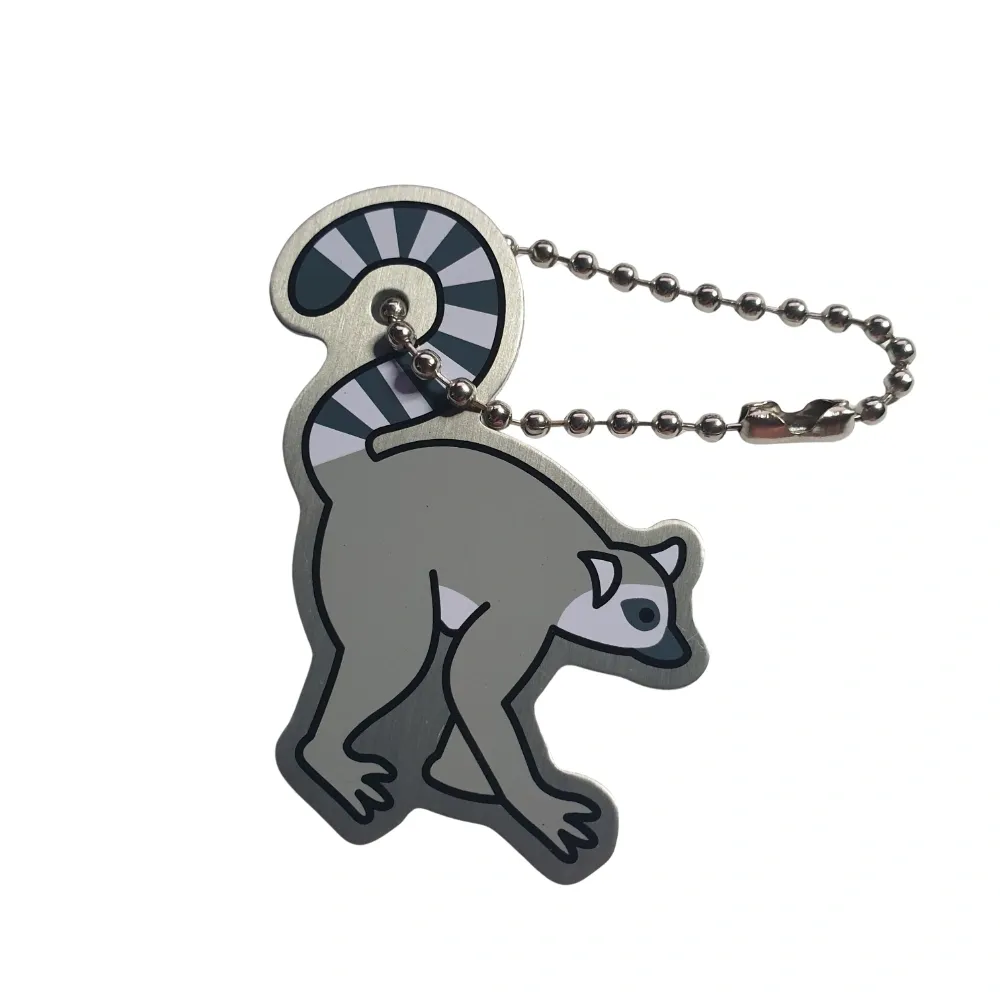 Leo the Lemur Travel Tag