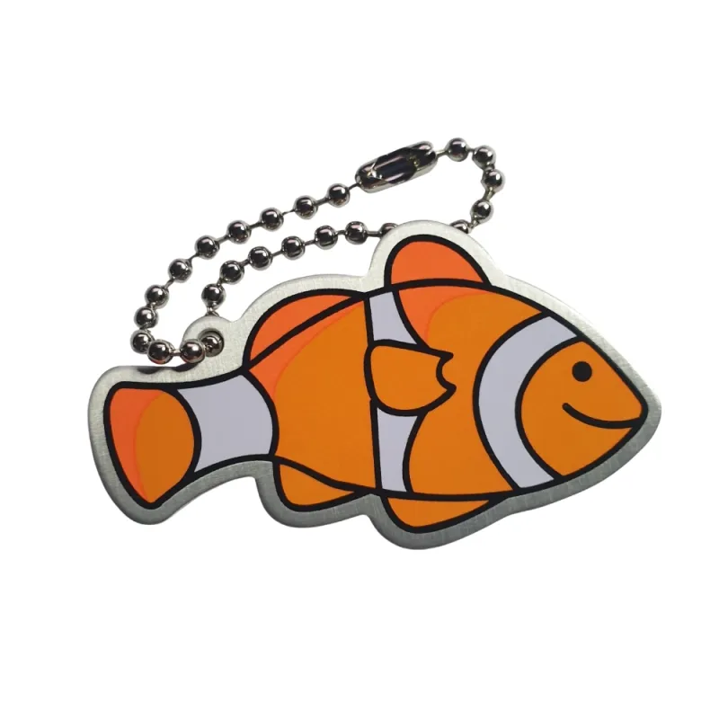 Anemone the Clown Fish Travel Tag
