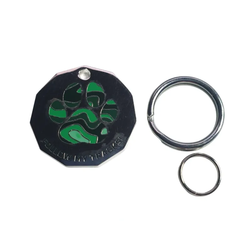Dog Paw Travel Tag
