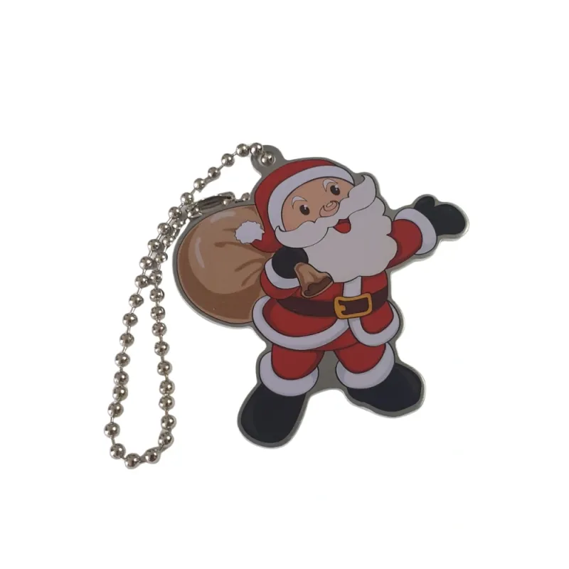 Saint Nick Santa Claus Travel Tag