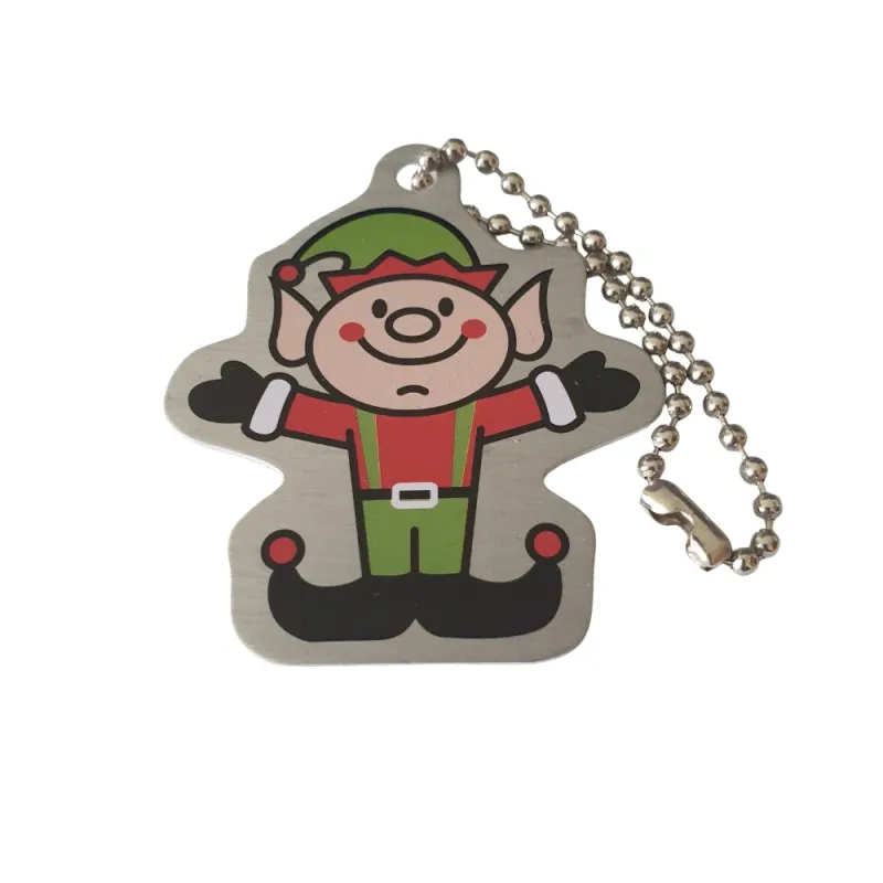 Anders the Elf Travel Tag
