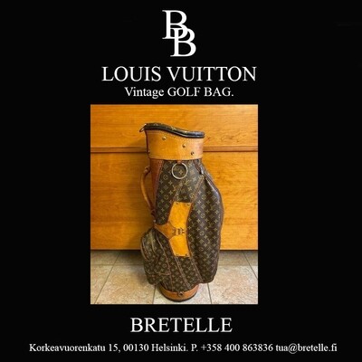Louis Vuitton Golf bag osta heti tai tee tarjous