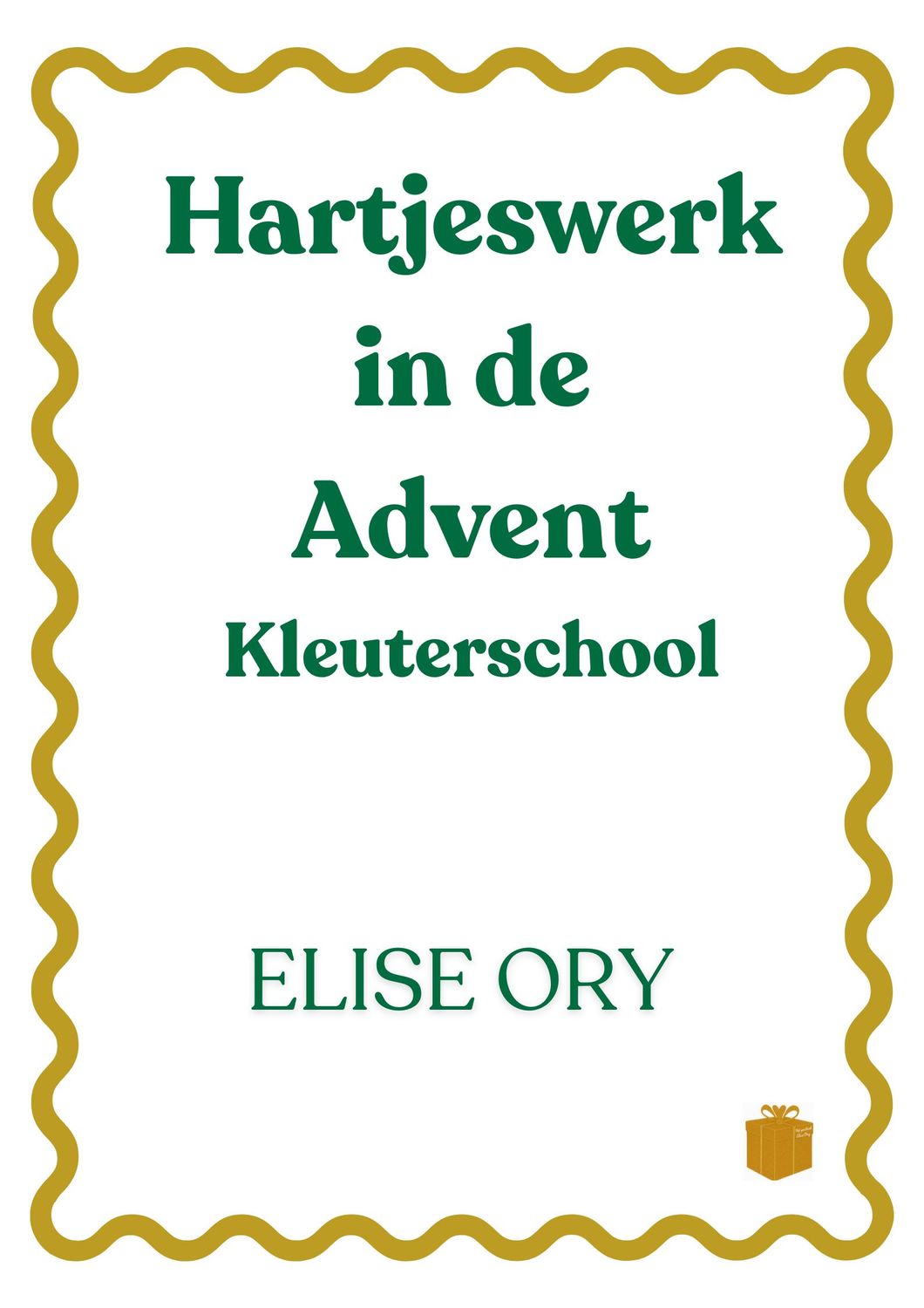 Hartjeswerk in de Advent - Kleuterschool