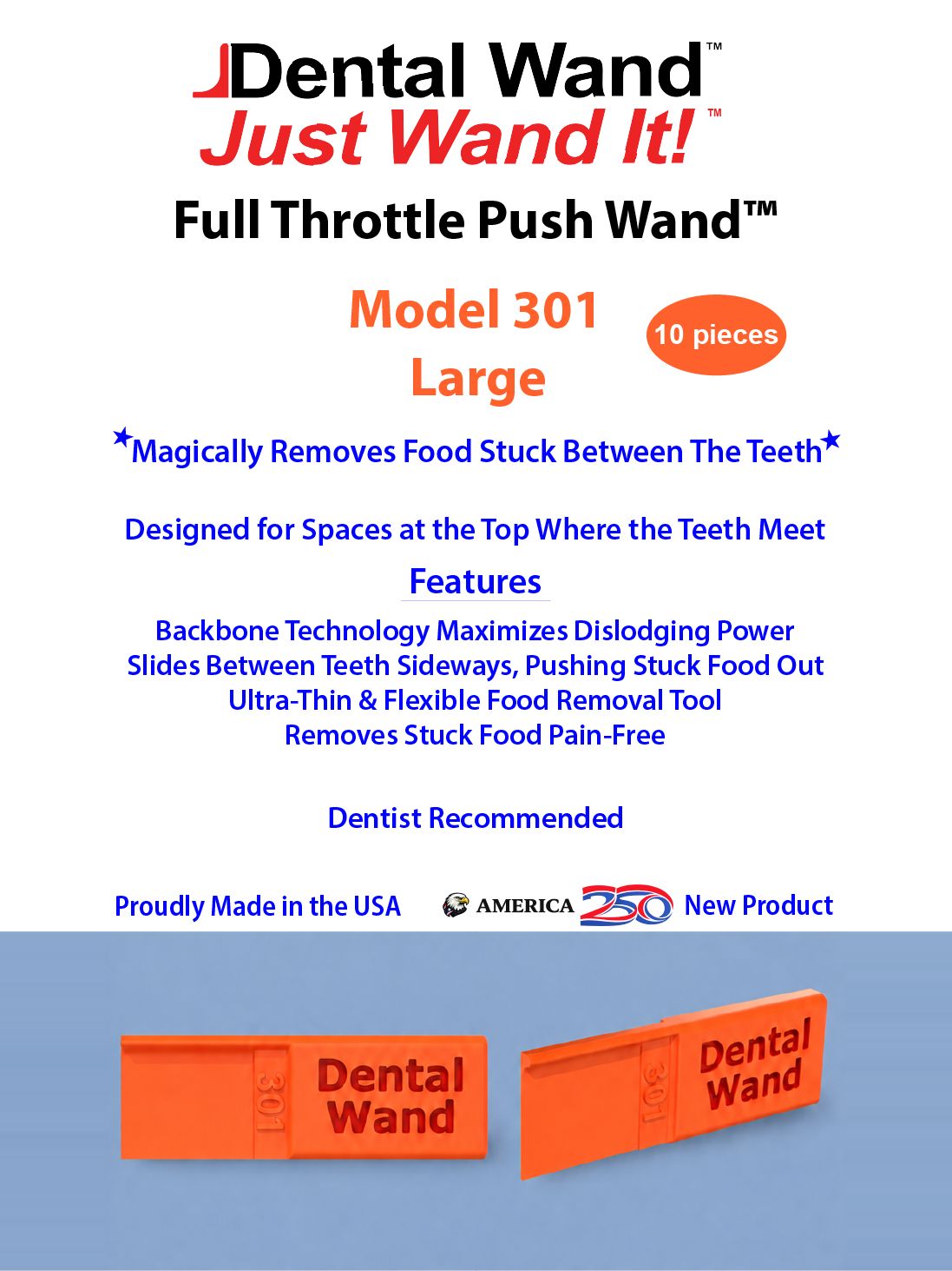 Full Throttle Push Wand Model 301