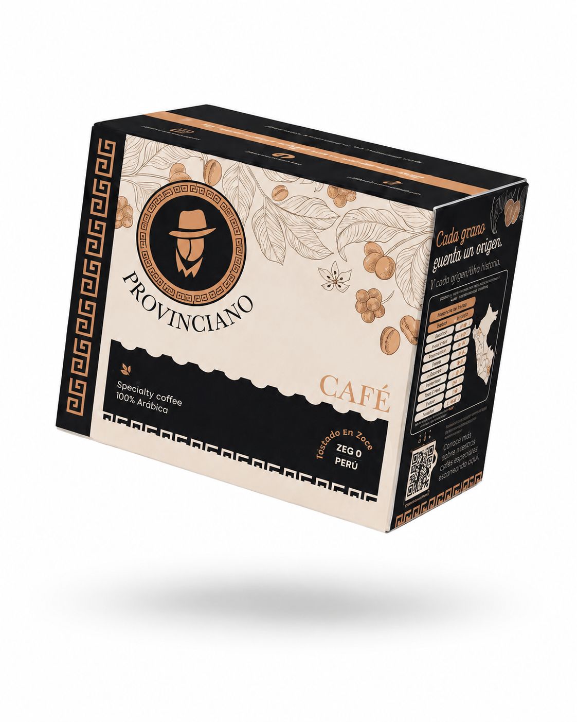 CAJA PROVINCIANO CAFE 86PT