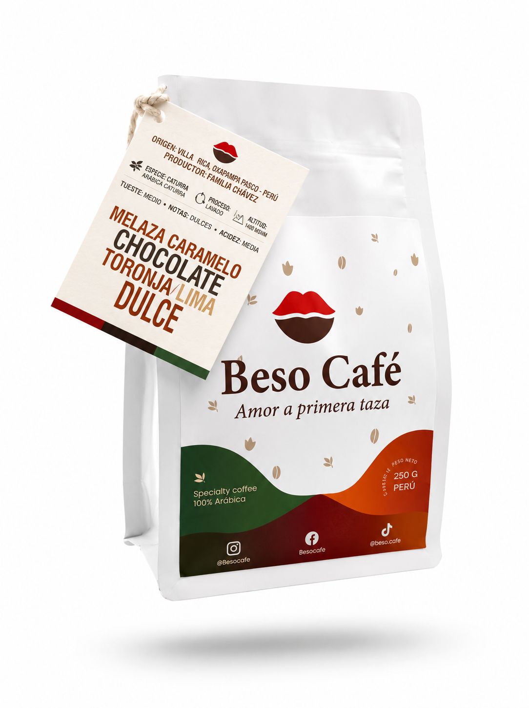 BOLSA BESO CAFE 82PT