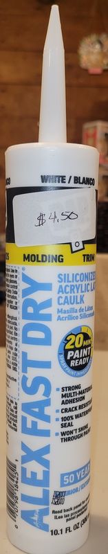 Alex fast dry caulk