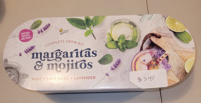 Complete grow kit, Margaritas &amp; Mojitos