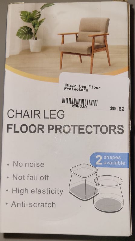 Chair leg floor protectors