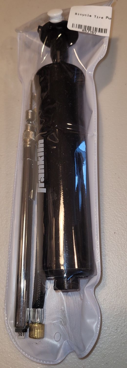 Bicycle tire pump
