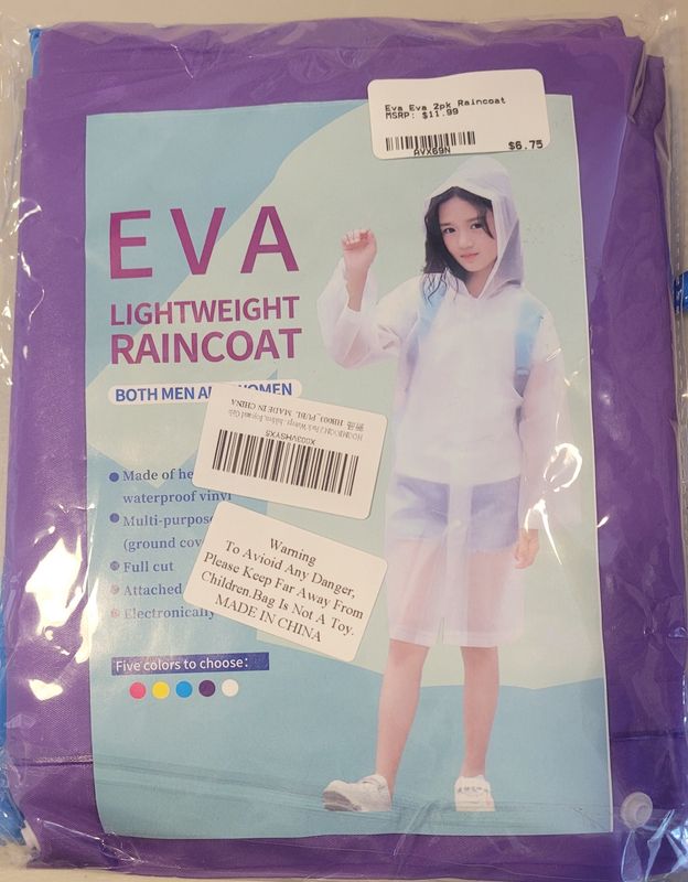 Raincoat, Pack Of 2