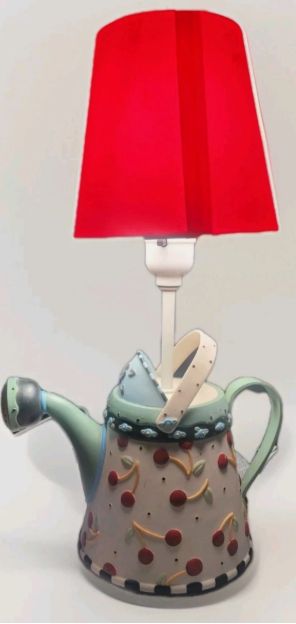 Mary Engelbreit Vintage Lamp with new shade