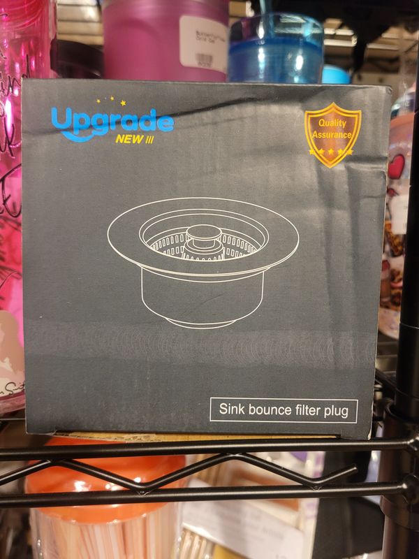 2 IN 1 Kitchen Sink Stopper and Strainer