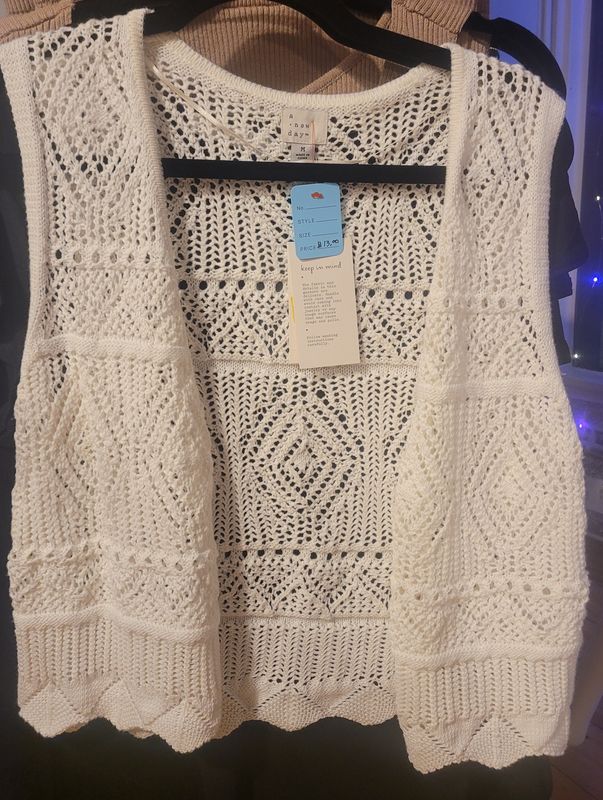 Crocheted Vest