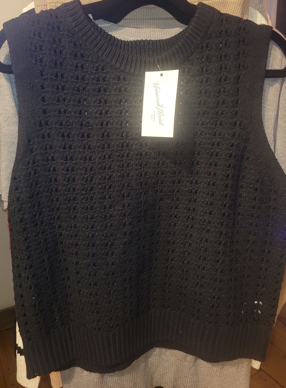 Crocheted Pullover Vest