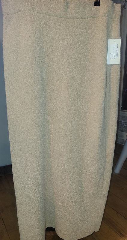 Long beige Skirt