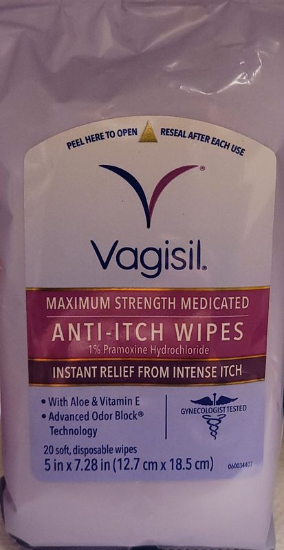 Anti-itch Wipes
