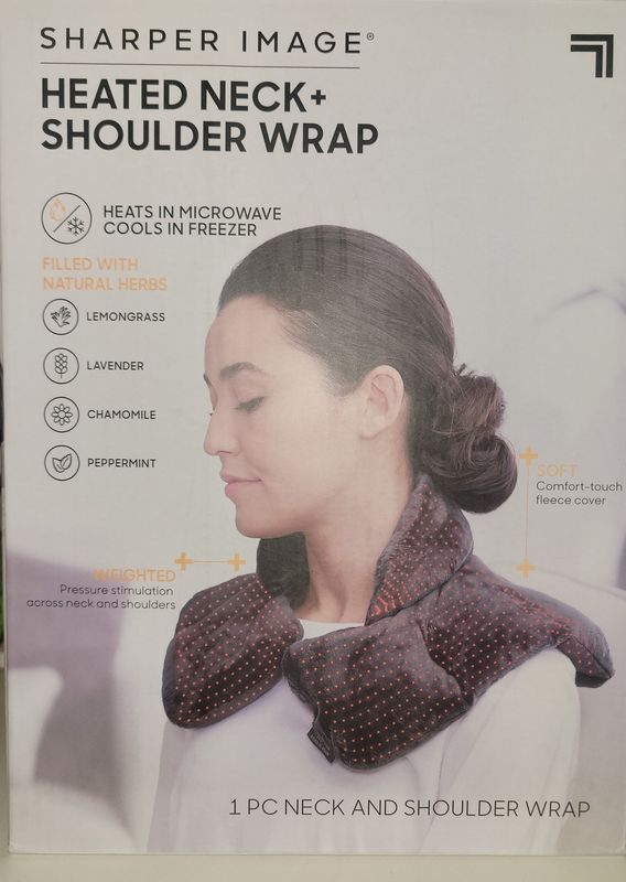 Sharper Image Heated Neck &amp; Shoulder Wrap