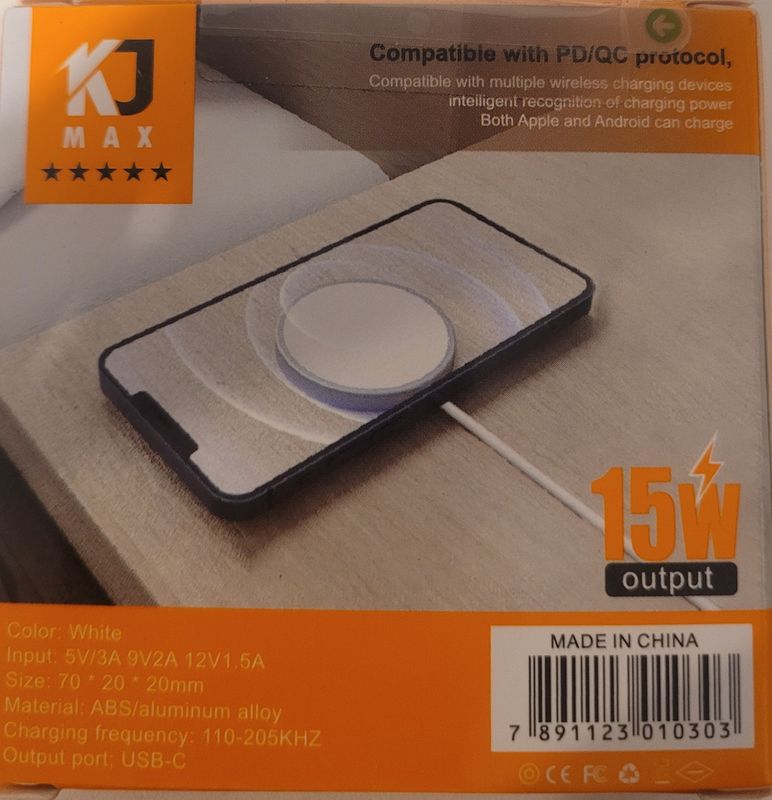 KJ Max Mag Charger