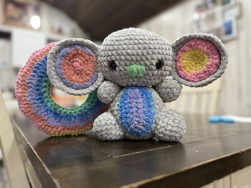 Koala with swim floaty