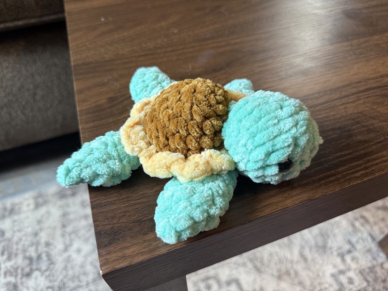 Tiny Sunflower Sea Turtles