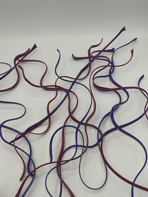 BE9103 Red &amp; Blue Vitrigraph Serpentine