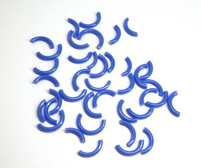 BE0114  Cobalt Blue Macaroni