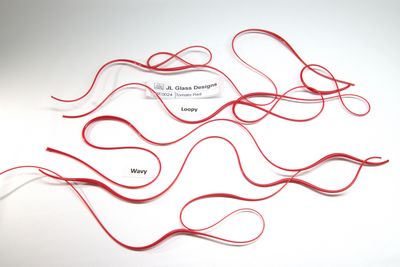 BE0024 Tomato Red Vitrigraph Stringer