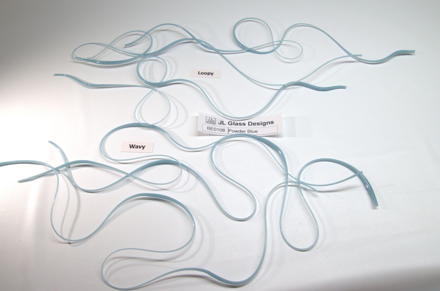 BE0108 Powder Blue Vitrigraph Stringer