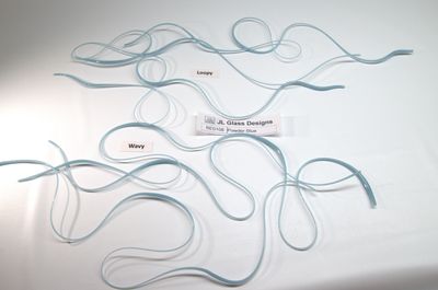 BE0108 Powder Blue Vitrigraph Stringer