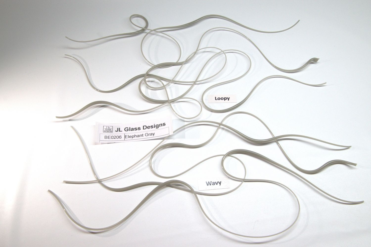 BE0206 Elephant Gray Vitrigraph Stringer