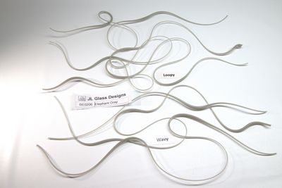 BE0206 Elephant Gray Vitrigraph Stringer