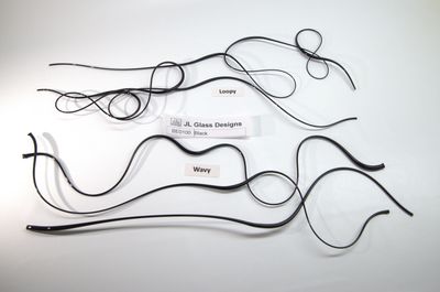 BE0100 Black Vitrigraph Stringer