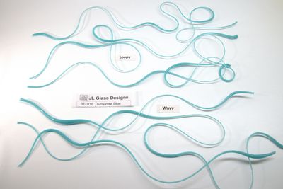 BE0116 Turquoise Blue Vitrigraph Stringer