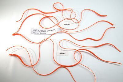 BE0125 Orange Vitrigraph Stringer