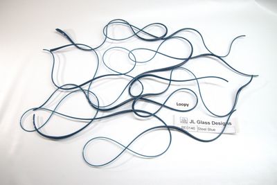 BE0146 Steel Blue Vitrigraph Stringer