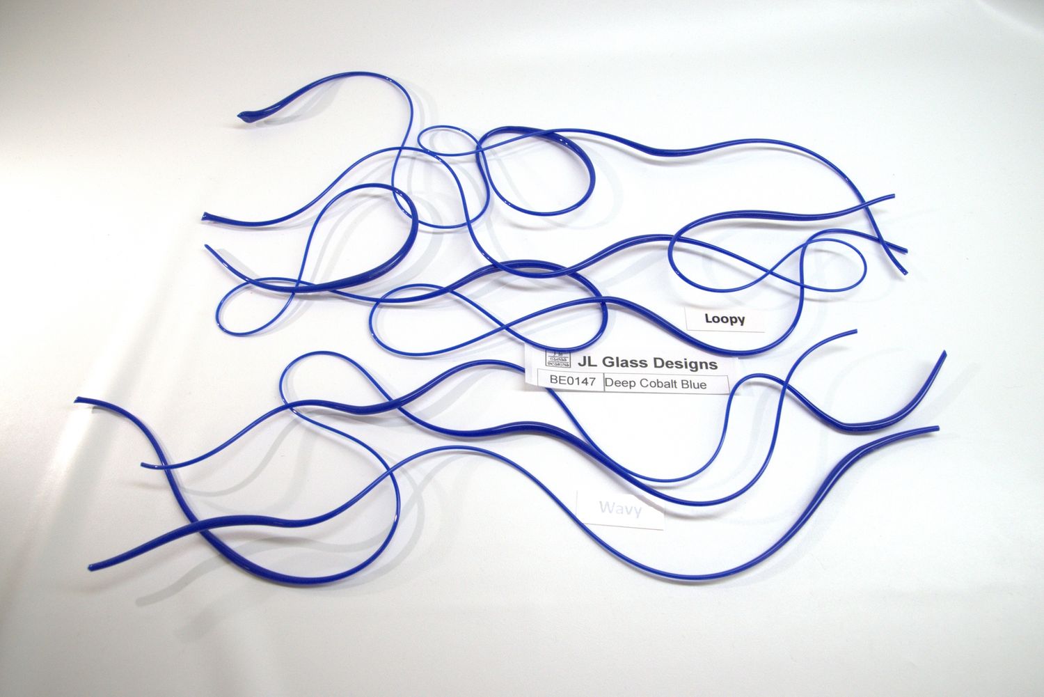 BE0147 Deep Cobalt Blue Vitrigraph Stringer