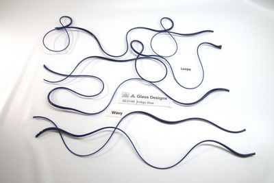 BE0148 Indigo Blue Vitrigraph Stringer
