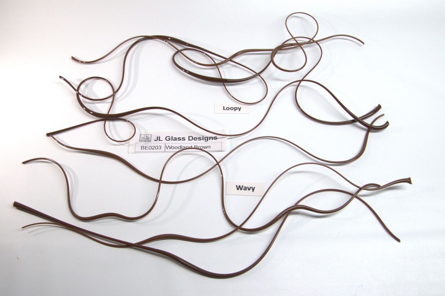 BE0203 Woodland Brown Vitrigraph Stringer