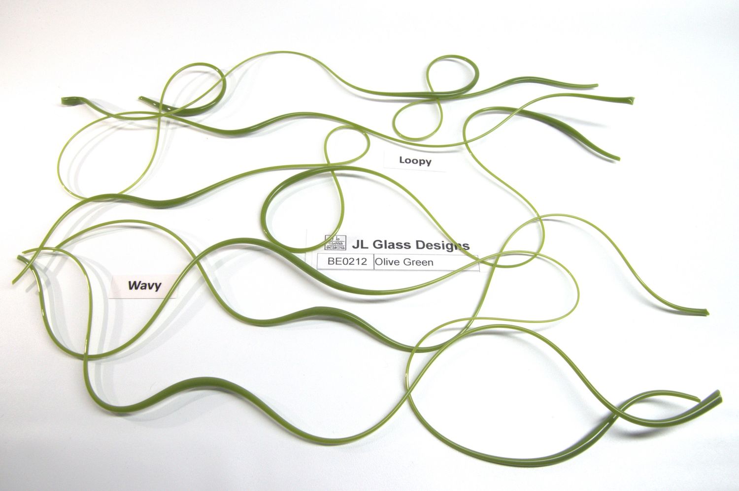 BE0212 Olive Green Vitrigraph Stringer