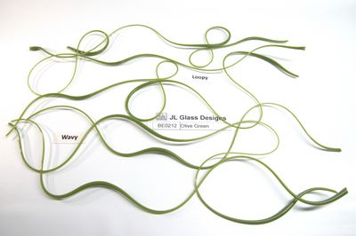 BE0212 Olive Green Vitrigraph Stringer