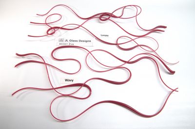 BE0301 Pink Vitrigraph Stringer