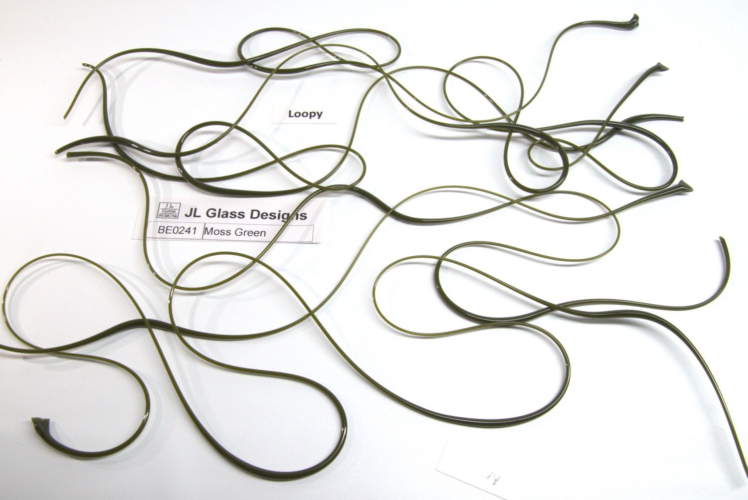 BE0241 Moss Green Vitrigraph Stringer