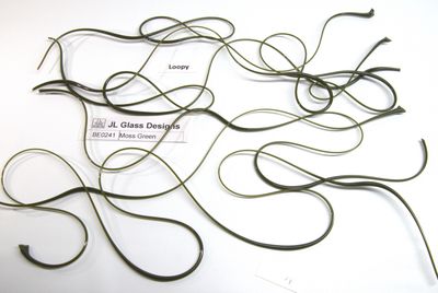 BE0241 Moss Green Vitrigraph Stringer