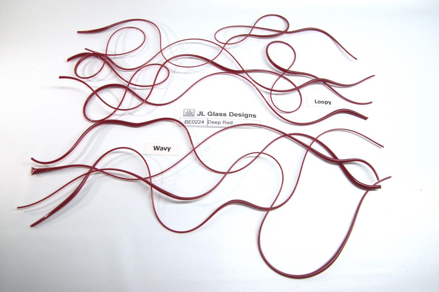 BE0224 Deep Red Vitrigraph Stringer