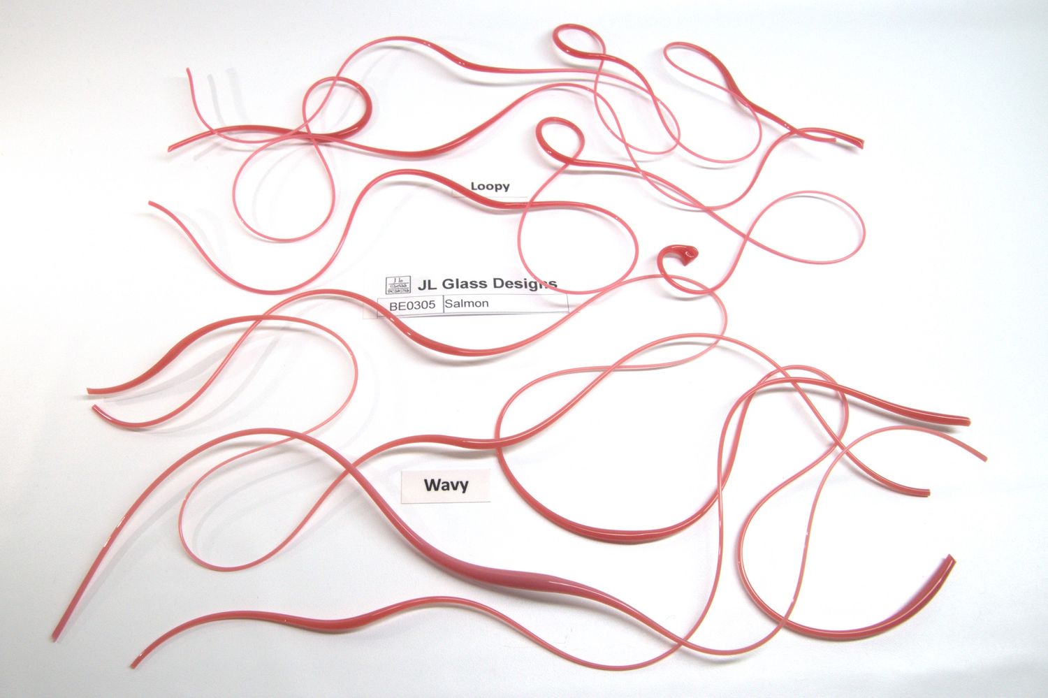 BE0305 Salmon Vitrigraph Stringer