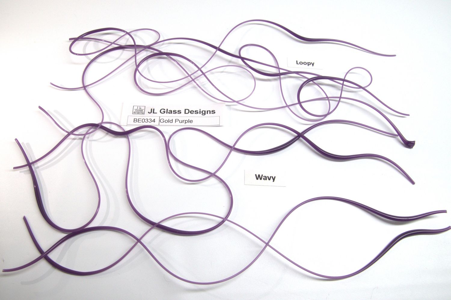 BE0334 Gold Purple Vitrigraph Stringer